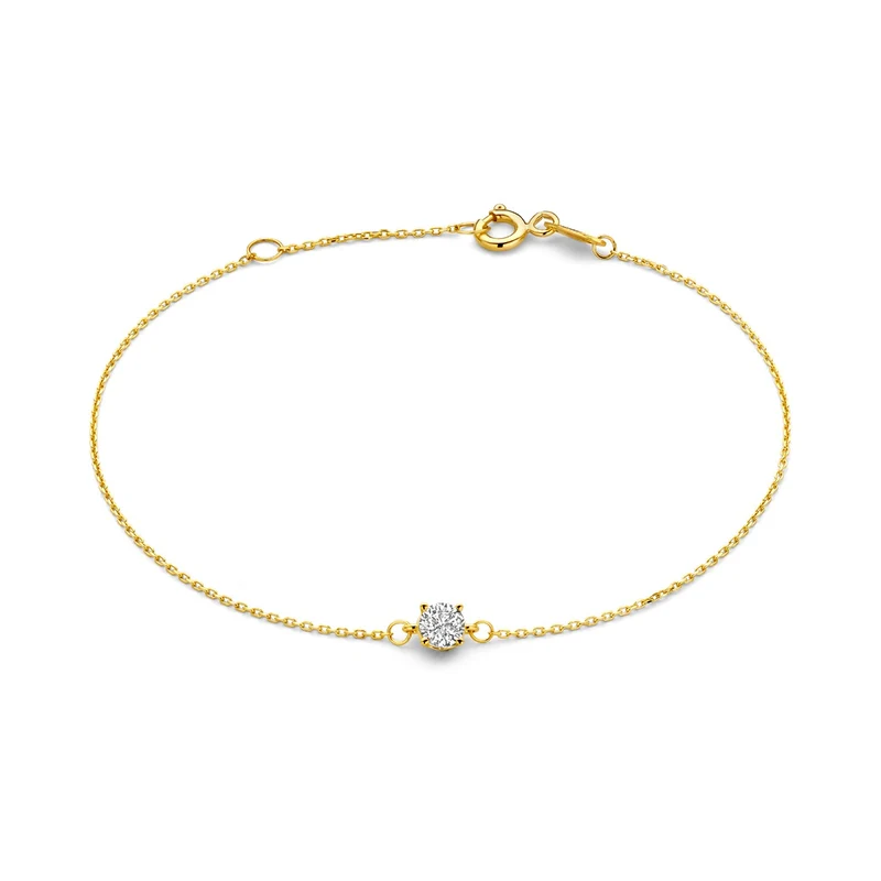 Beloro Jewels Monte Napoleone Stella 375er Goldarmband BO320043