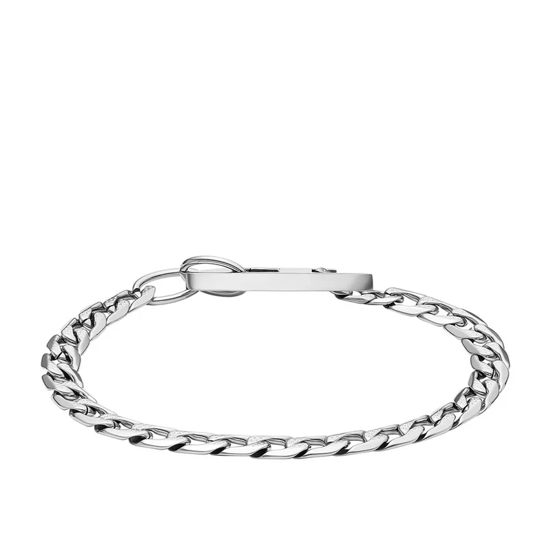 Diesel Steel Silberfarbene Armband DX1496040