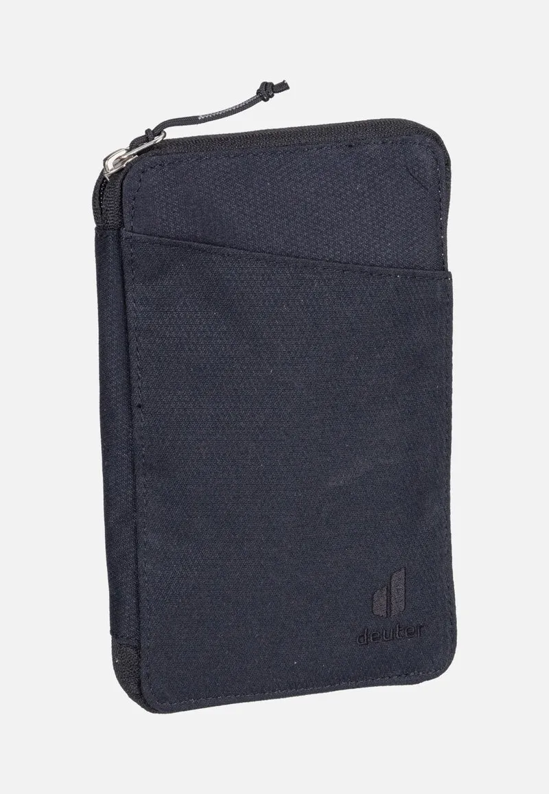Travel Wallet Black - Portemonnaie
