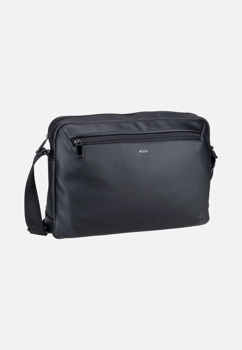 Jace Zip Messenger Black - Crossbody Bag
