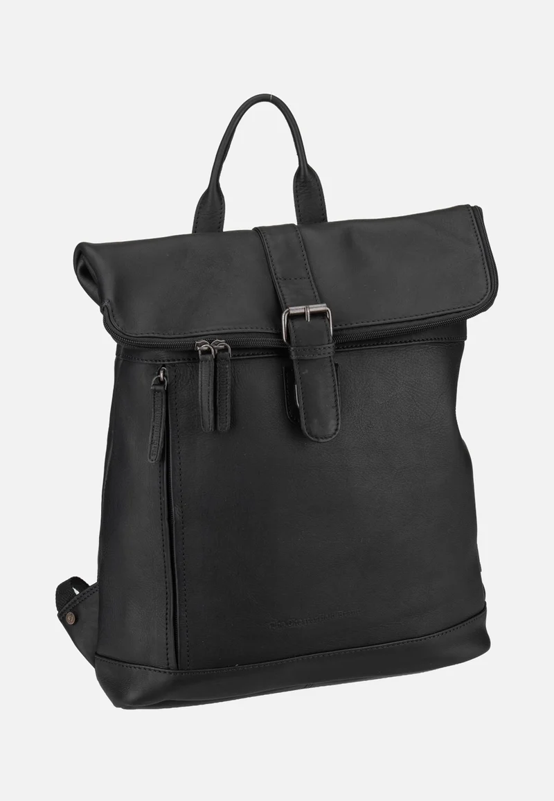 Larsson 0338 Black - Rolltop Rucksack