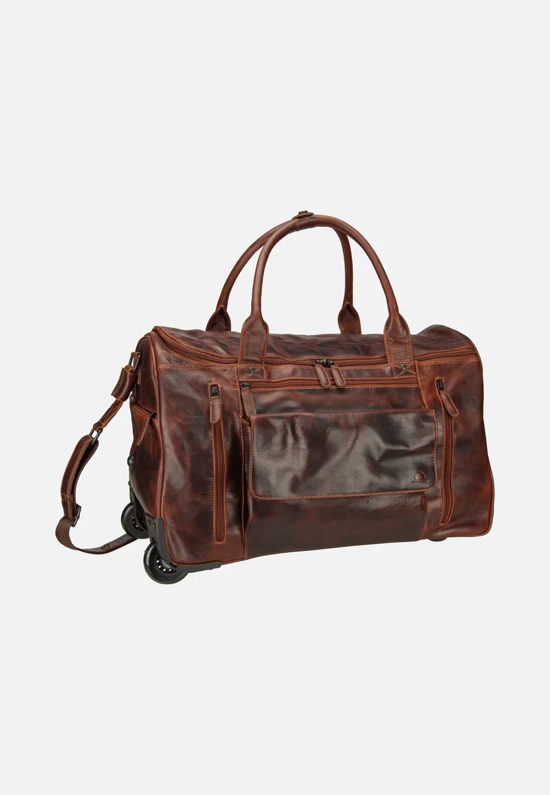 Rugged Trolley Traveller Teak Brown - Reisetasche mit Rollen