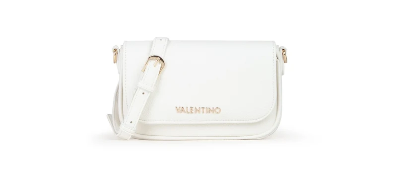 Valentino Bags Miramar Bianco flap bag