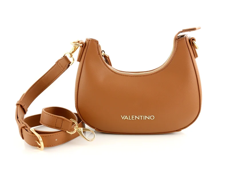 Valentino Bags Zero Re Cuoio Reißverschlusstasche