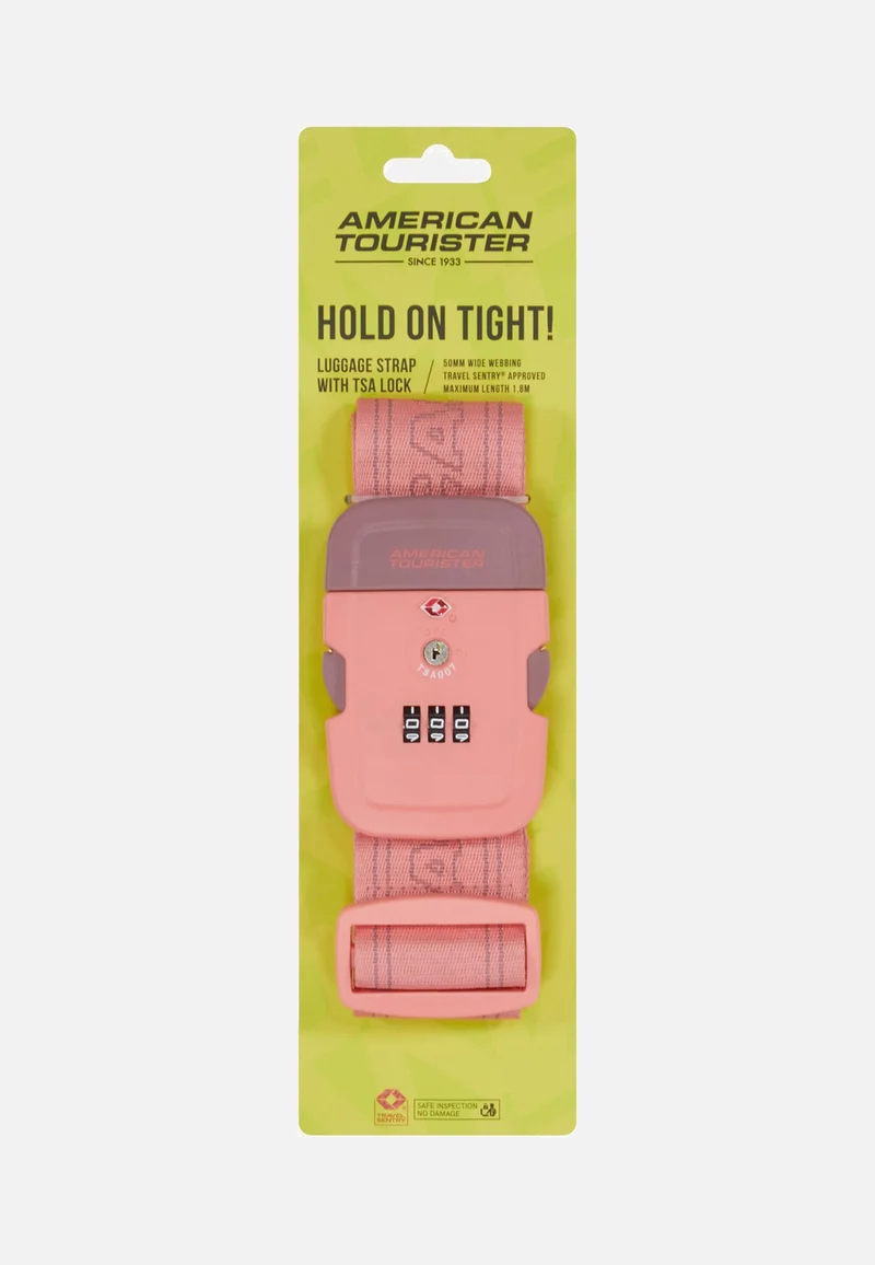 Luggage Belt TSA Pink/Mauve - Accessories