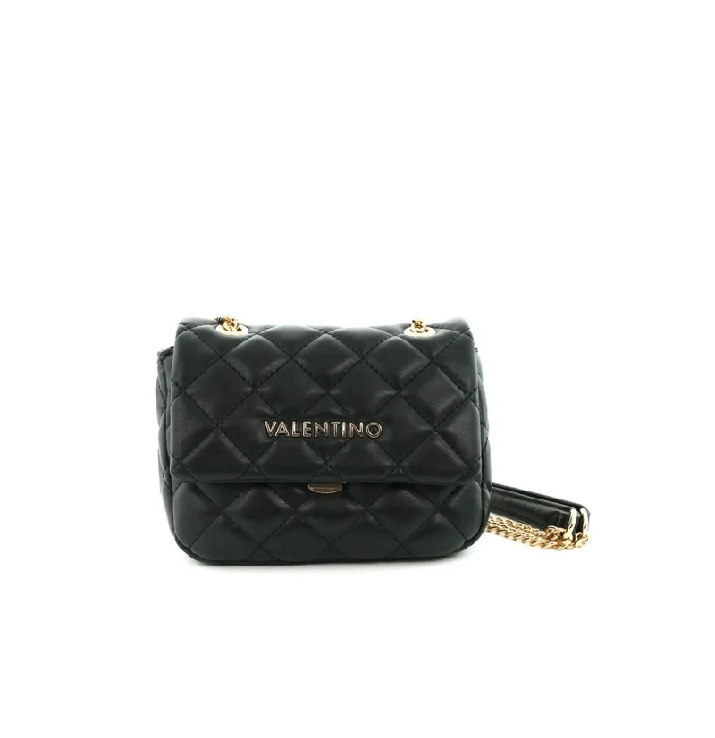 Valentino Bags Ocarina Nero Überschlagtasche