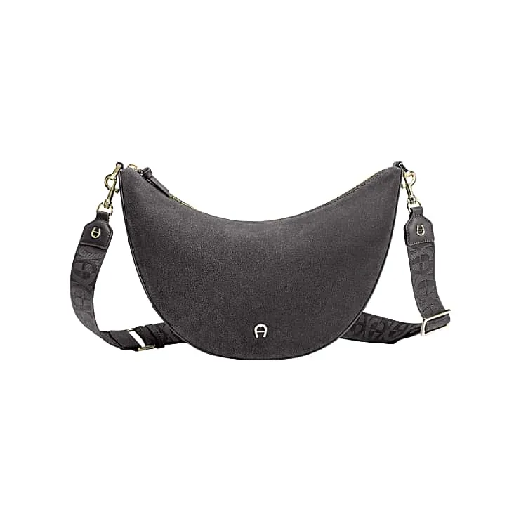 Aigner Zita Suede Reißverschlusstasche