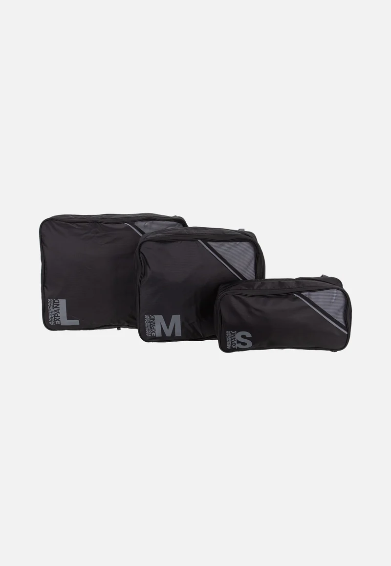 Packing Cubes S/M/L Black/Grey - Packing Cubes