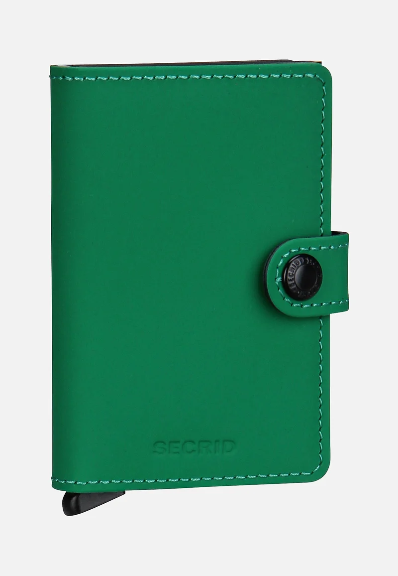 Miniwallet Matte Bright Green - Portemonnaie