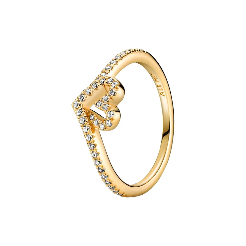 Pandora Timeless Goldfarbene Wishbone Heart 169302C01-54