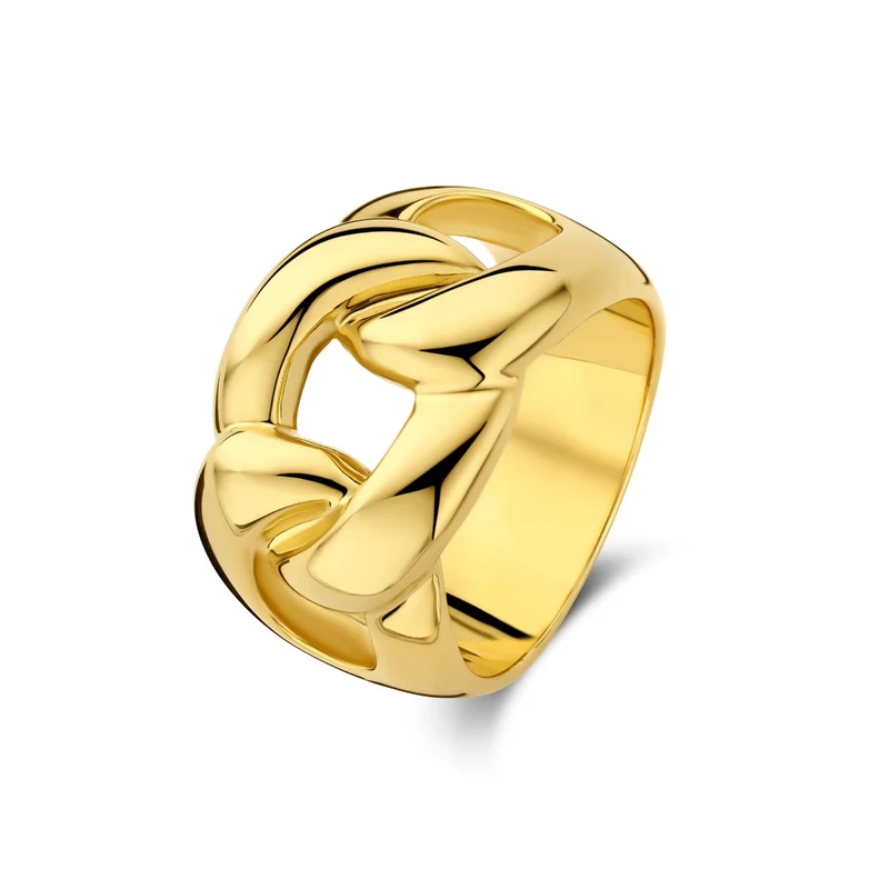 Parte Di Me Bibbiena Poppi Adriane 925 Sterling Silver Gold Plated Ring PDM33069-60