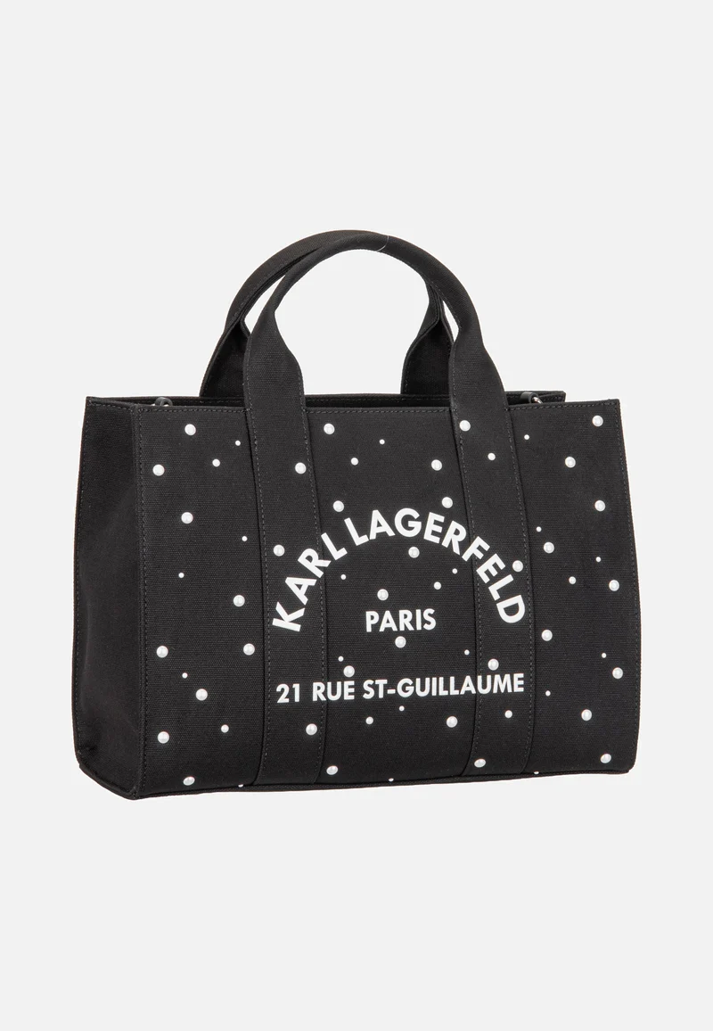 K/RSG Square Pearls MD Tote Black - Tote Bag