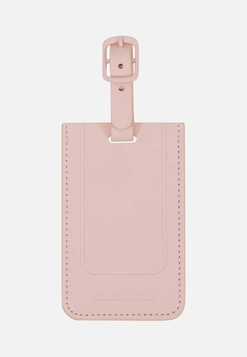 Rectangle Luggage Tag Pack Of 2 Rose - Gepäckanhänger