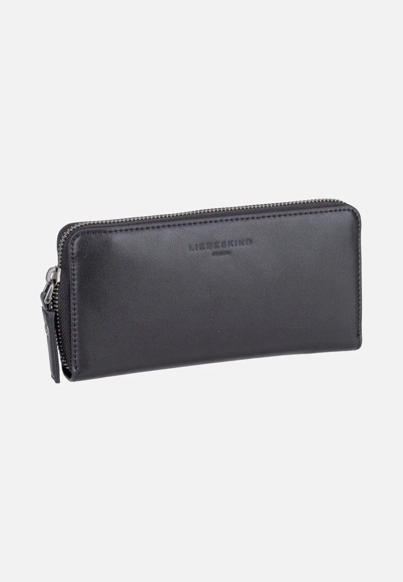 Audrey Sally Recyled Soft Calf Black - Portemonnaie
