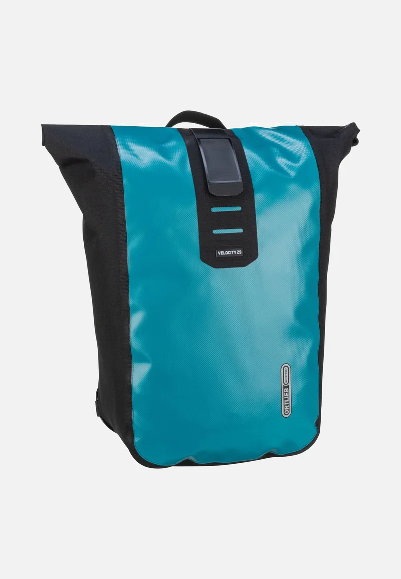 Velocity 29L Petrol Schwarz - Rolltop Rucksack