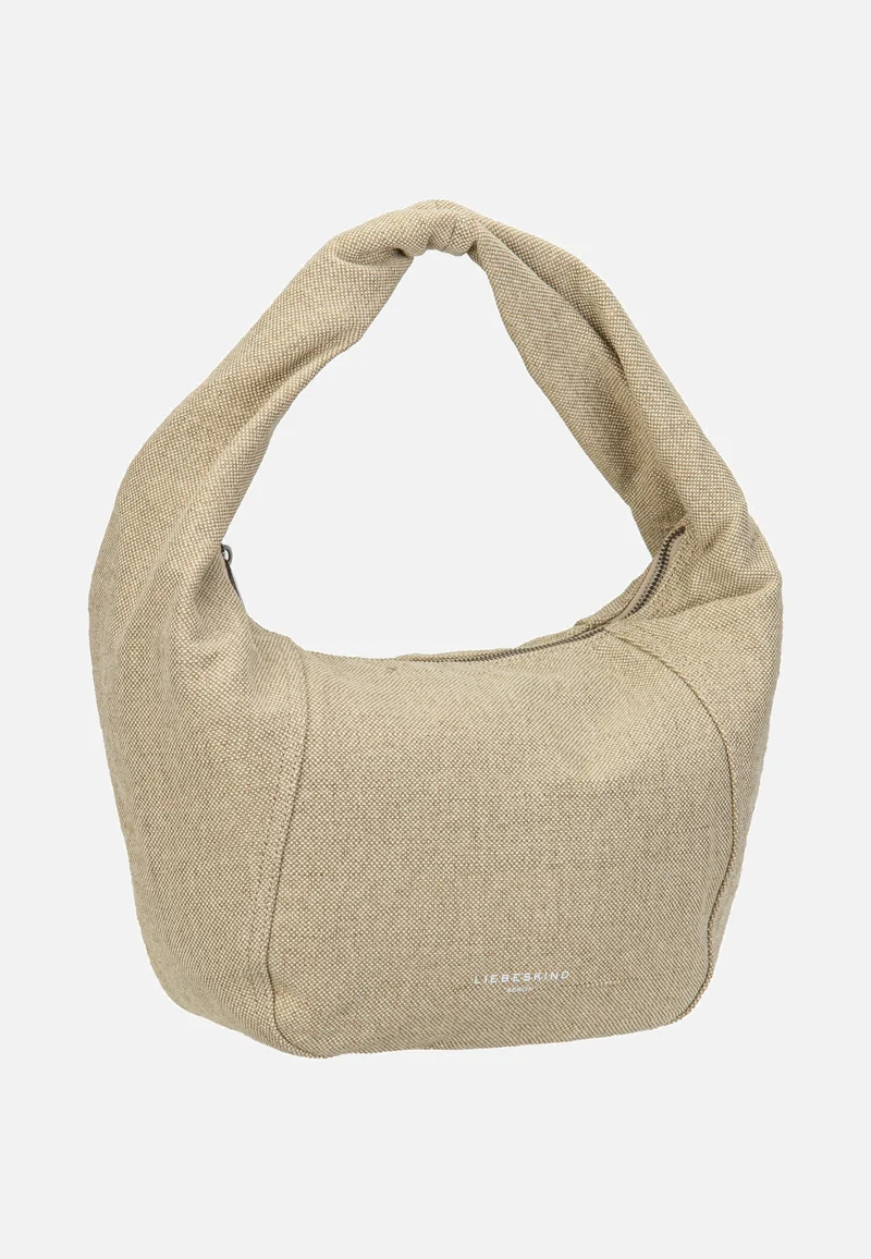 Farrah II Hobo M Heavy Canvas Washed Beige - Hobo Bag