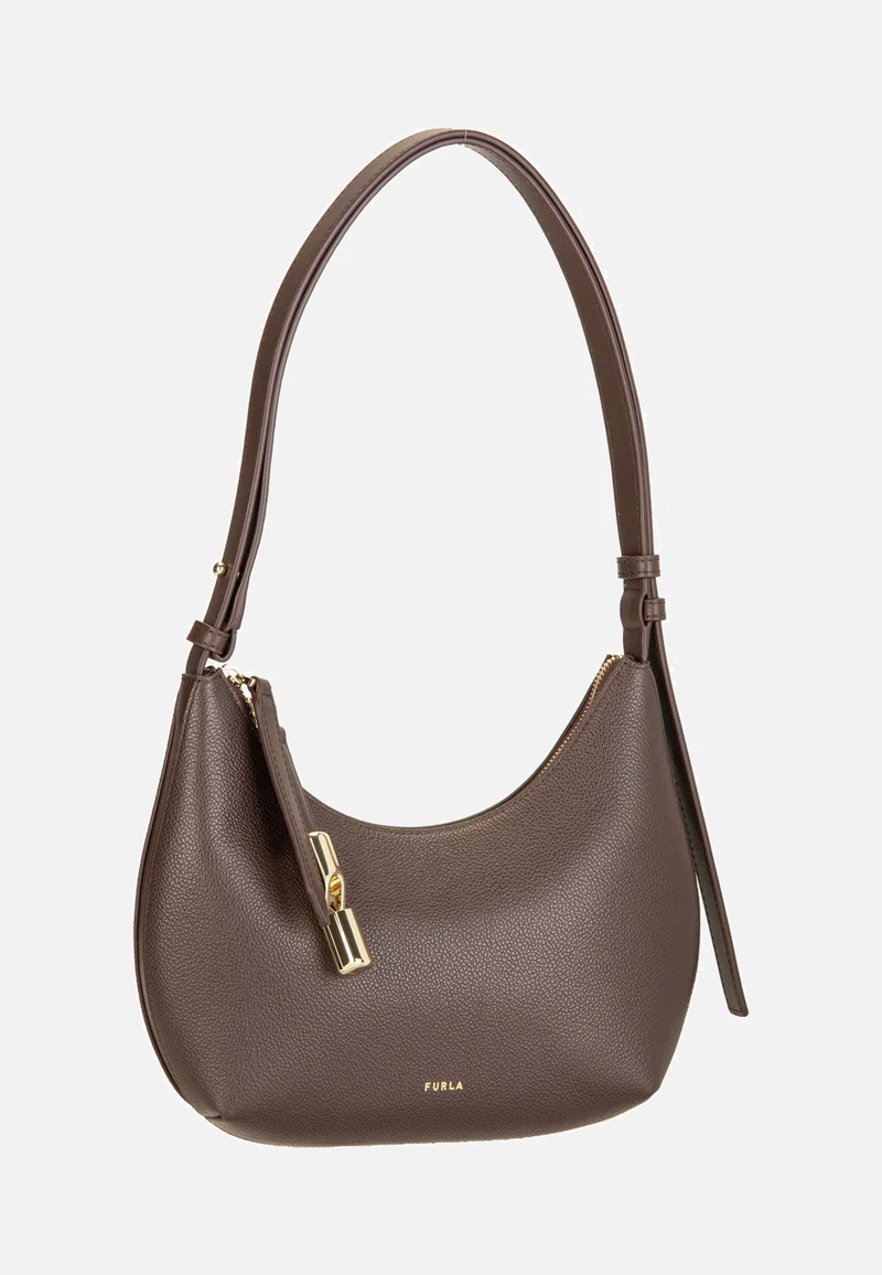 Goccia S Shoulder Bag Cioccolato - Umhängetasche