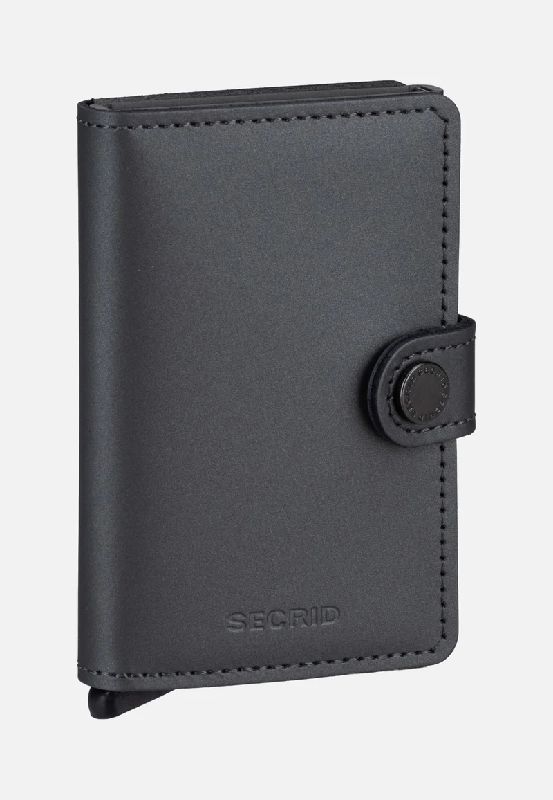 Miniwallet Matte Satin Steel - Portemonnaie