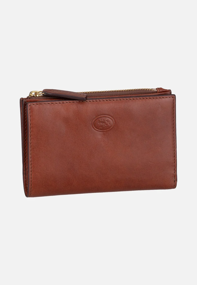 Stodo Medium W/Zip Pocket Marrone/Oro - Portemonnaie
