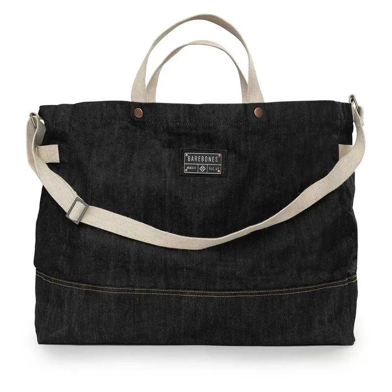 Neelum Kaminholz Tragetasche | Waxed Denim