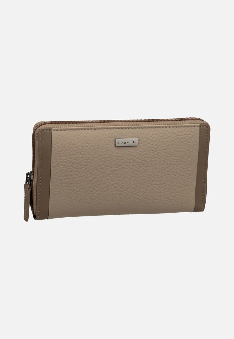 Sina Ladies Long Zip Beige - Portemonnaie