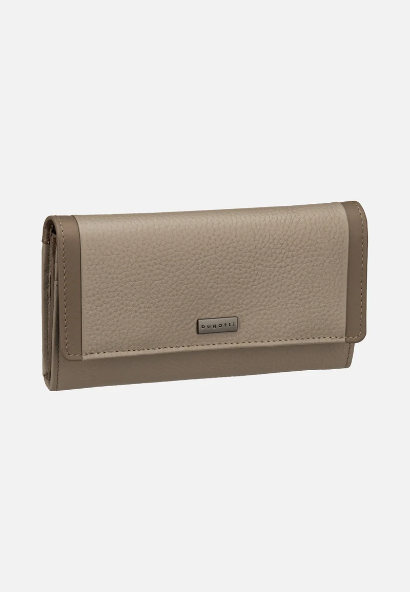 Sina Ladies Long With Flap Beige - Portemonnaie