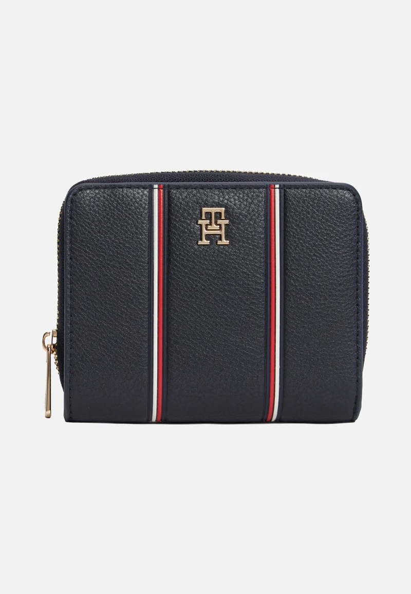 TH Icon Medium Za W/Flap Corp Space Blue - Portemonnaie