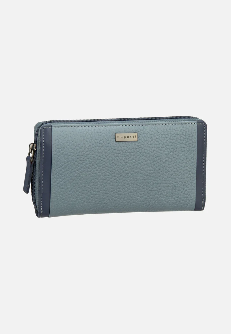 Sina Ladies Long Zip Denim - Portemonnaie