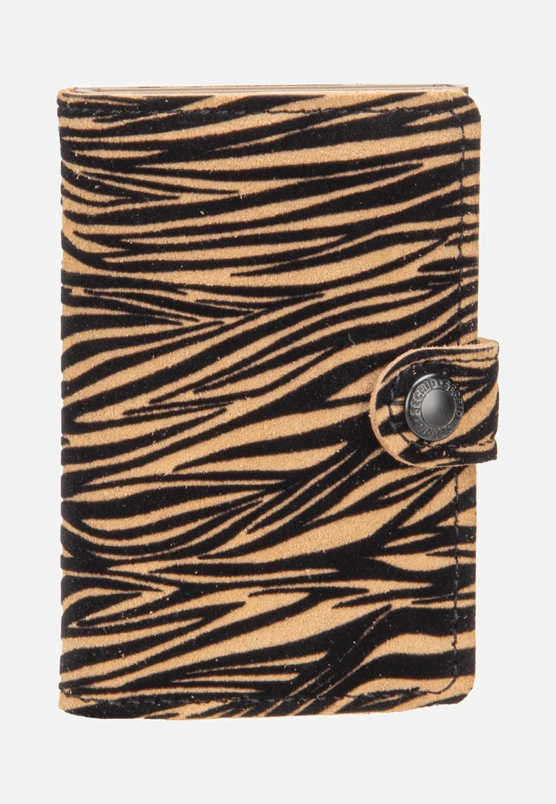 Miniwallet Zebra Beige - Portemonnaie