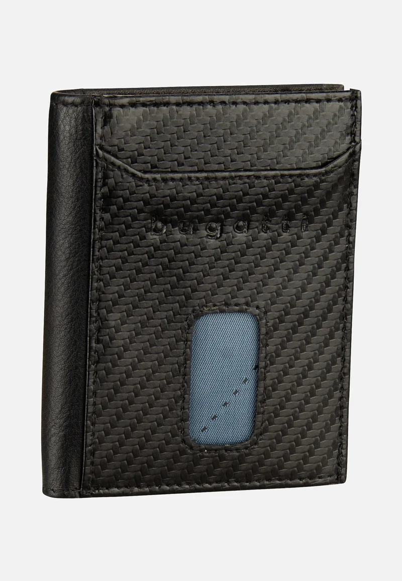 Secure Slim Mini Zip Special 1485C Schwarz - Portemonnaie
