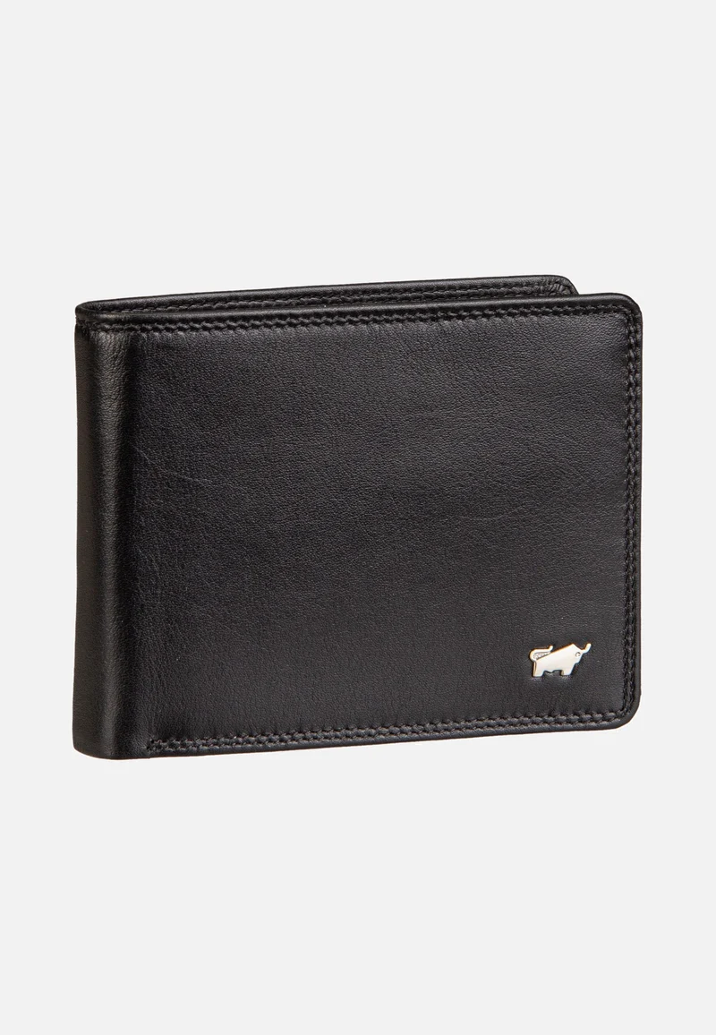 Golf RFID Coin Wallet 8Cs + Loop Black - Portemonnaie