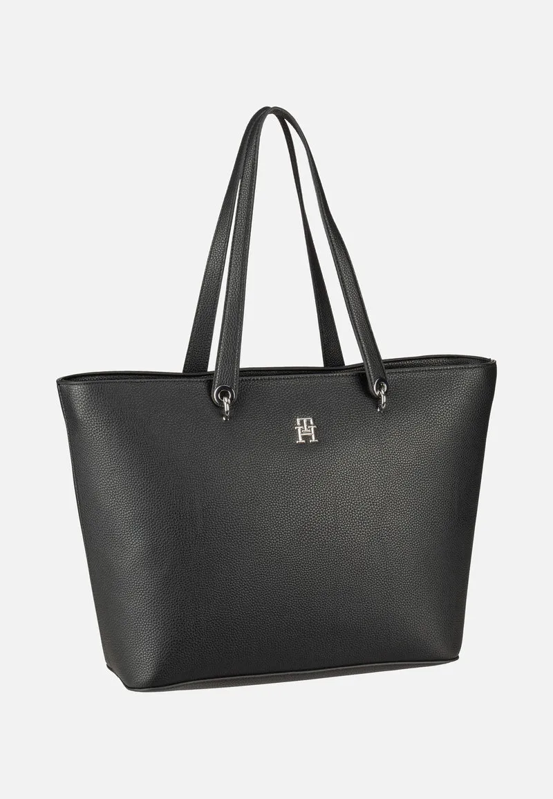 TH Emblem Tote Black - Shopper