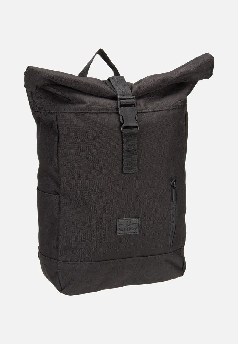 Robin Small Black - Rolltop Rucksack