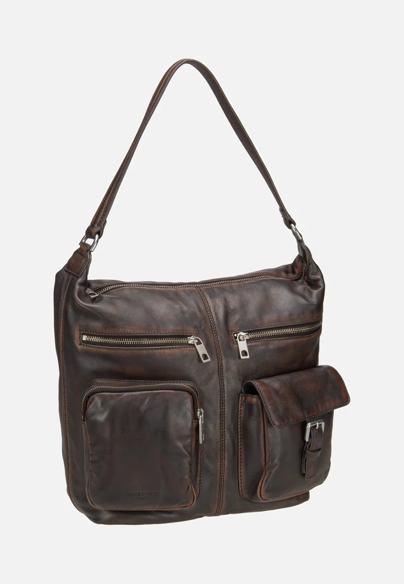 Andrea Hobo M Lamb Snowcem Roasted Coconut - Hobo Bag