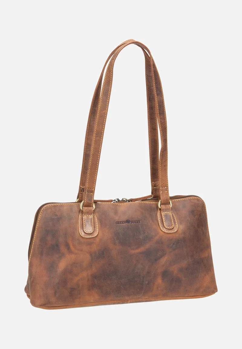 Vintage Rv-Shopper Small Sattelbraun - Einkaufstasche