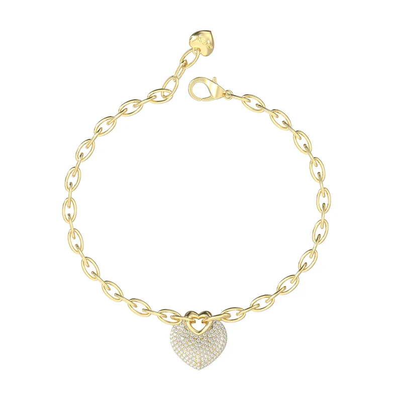 Guess Crazy In Love Goldarmband JUBB05214JWYGS