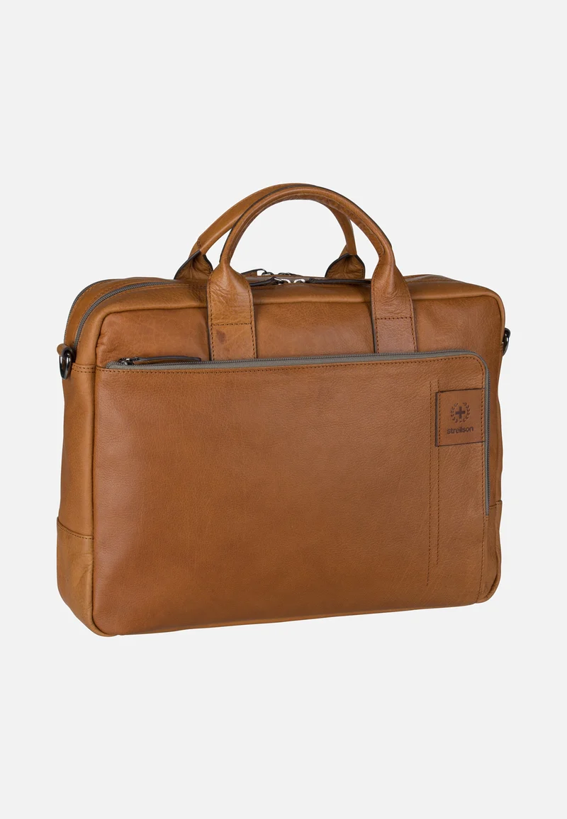 Hyde Park BriefBag SHZ Cognac - Aktentasche