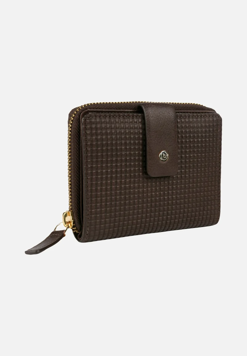 Noemi Ladies Zip Wallet S Brown - Portemonnaie