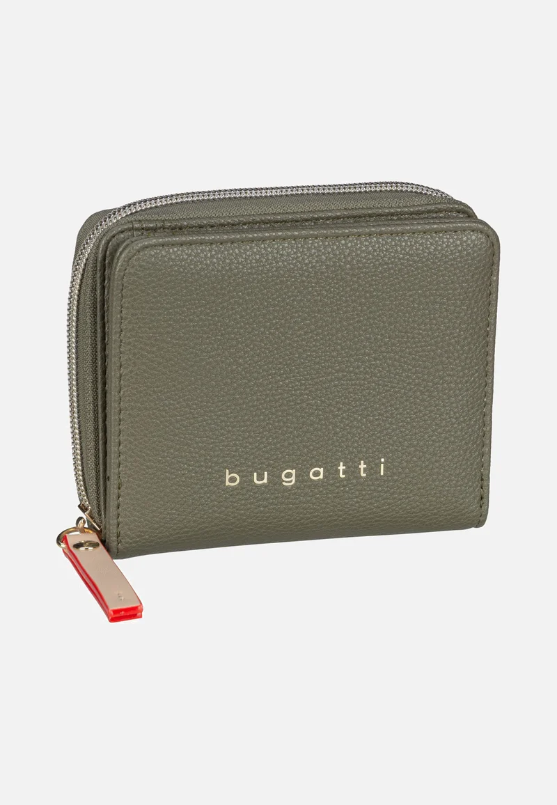 Ella Zipped Ladies Purse Olive - Portemonnaie