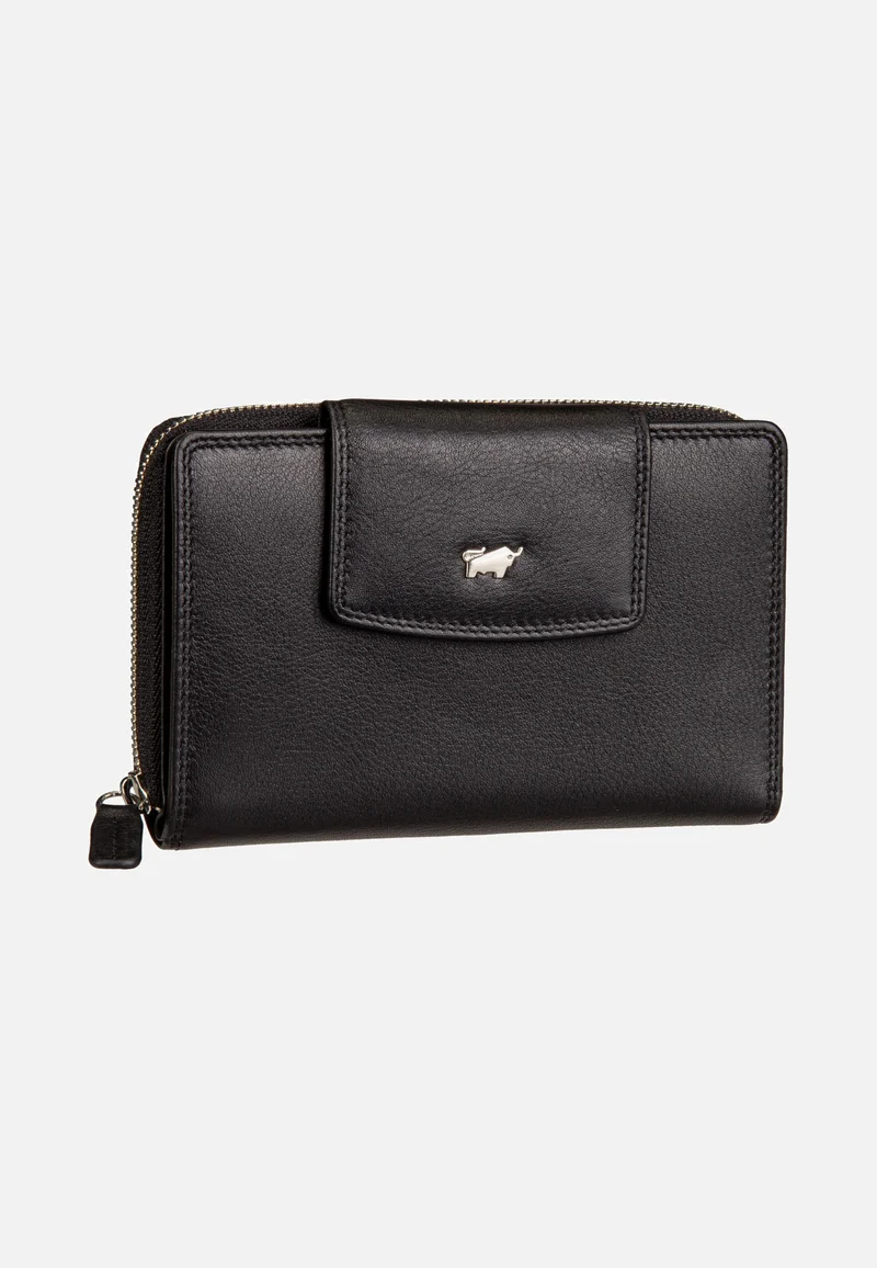 Golf RFID Zip-Wallet M 15Cs Black - Portemonnaie