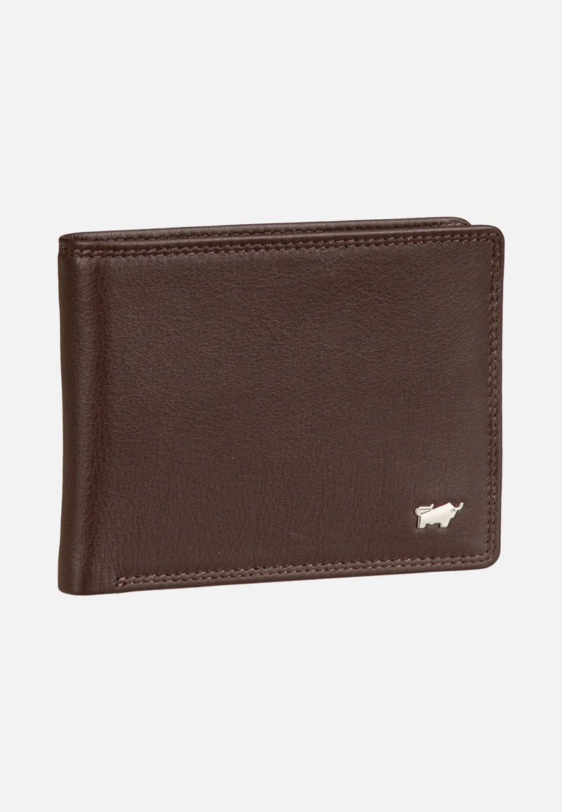 Golf RFID Coin Wallet 4+3Cs Braun - Portemonnaie