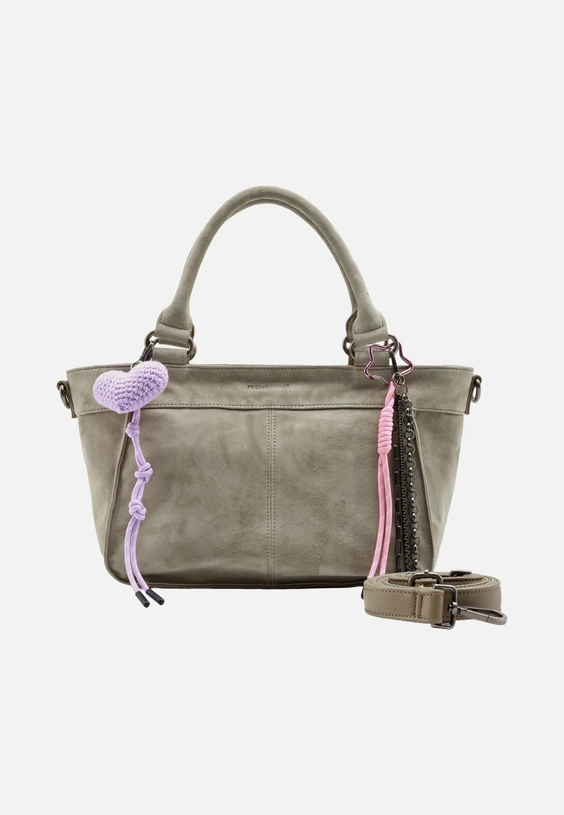 Beautiful Mess Handbag Taupe - Henkeltasche
