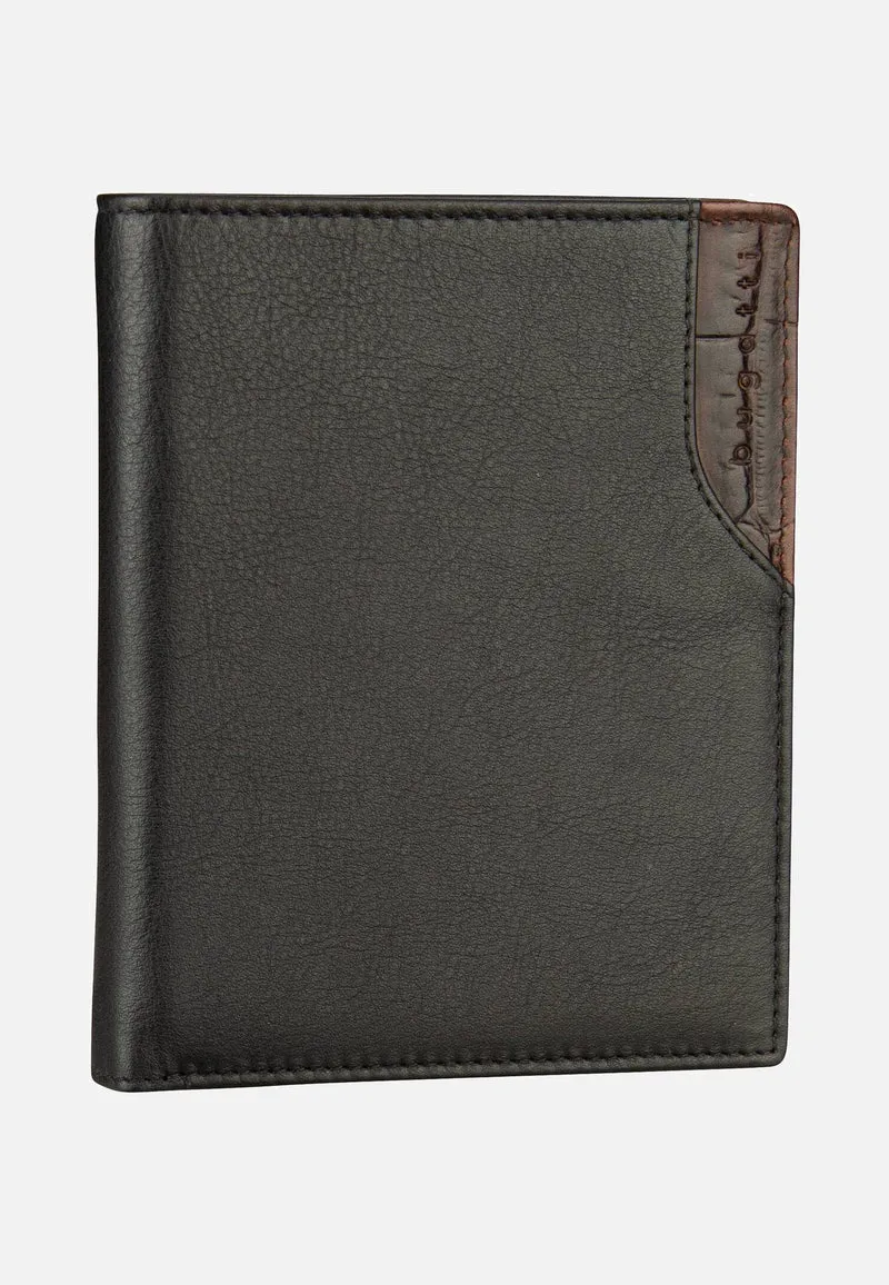 Corso DeLuxe Hochformat 1653 Schwarz - Portemonnaie
