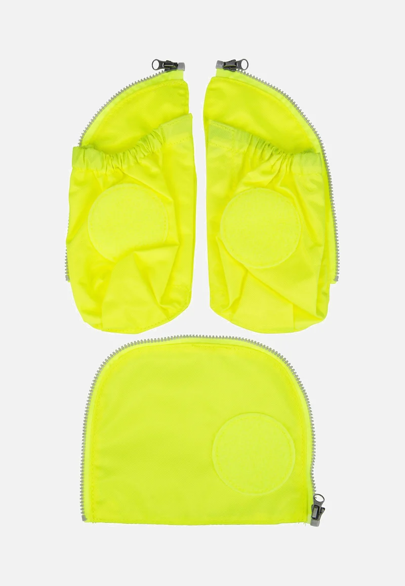 Seitentaschen Zip-Set Gelb - Schulzubehör