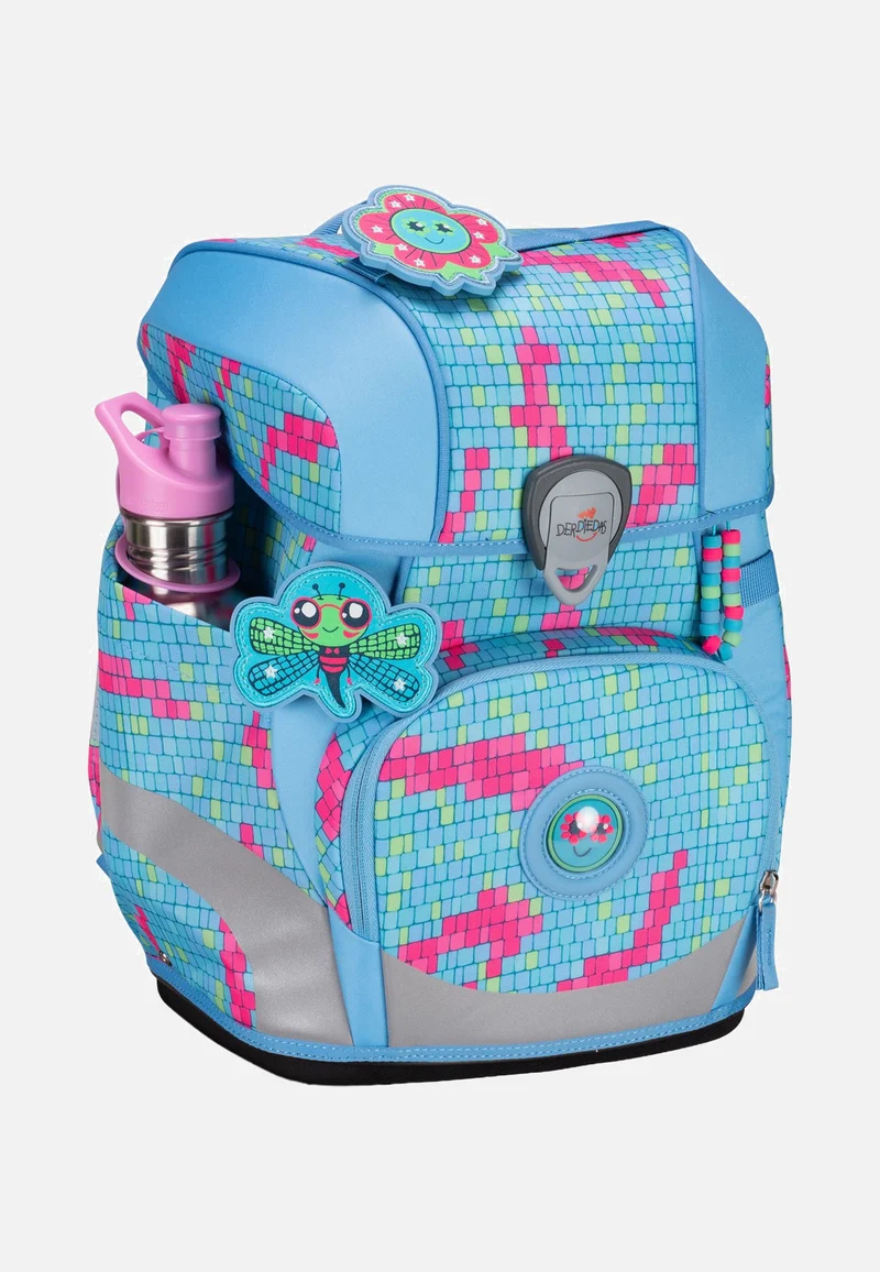 ErgoFlex Tiny Set Happy Pixel - Schulrucksack