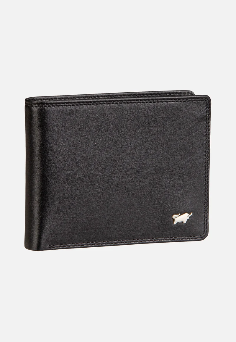 Golf RFID Coin Wallet 4+3Cs Black - Portemonnaie