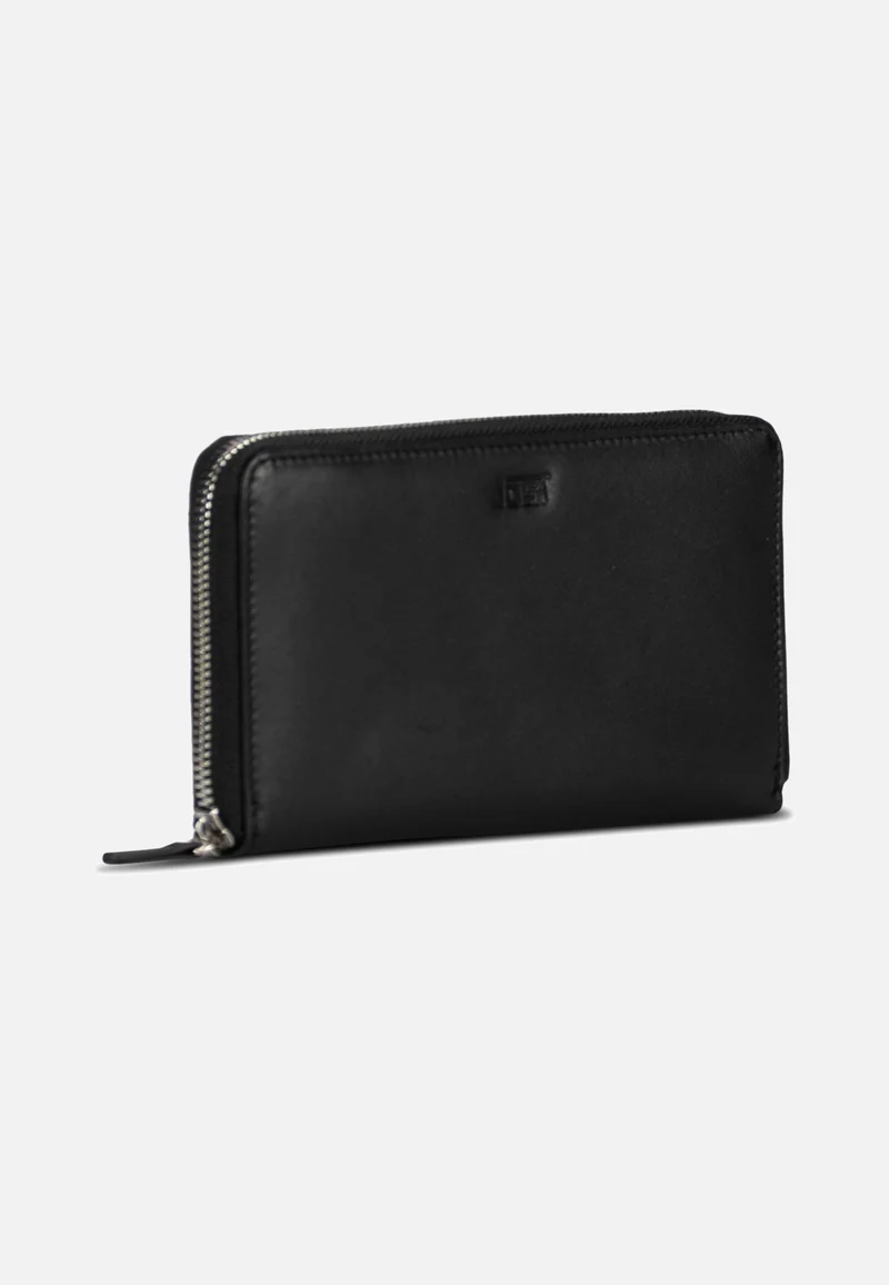 Odense Zip 6330 Large Black - Portemonnaie