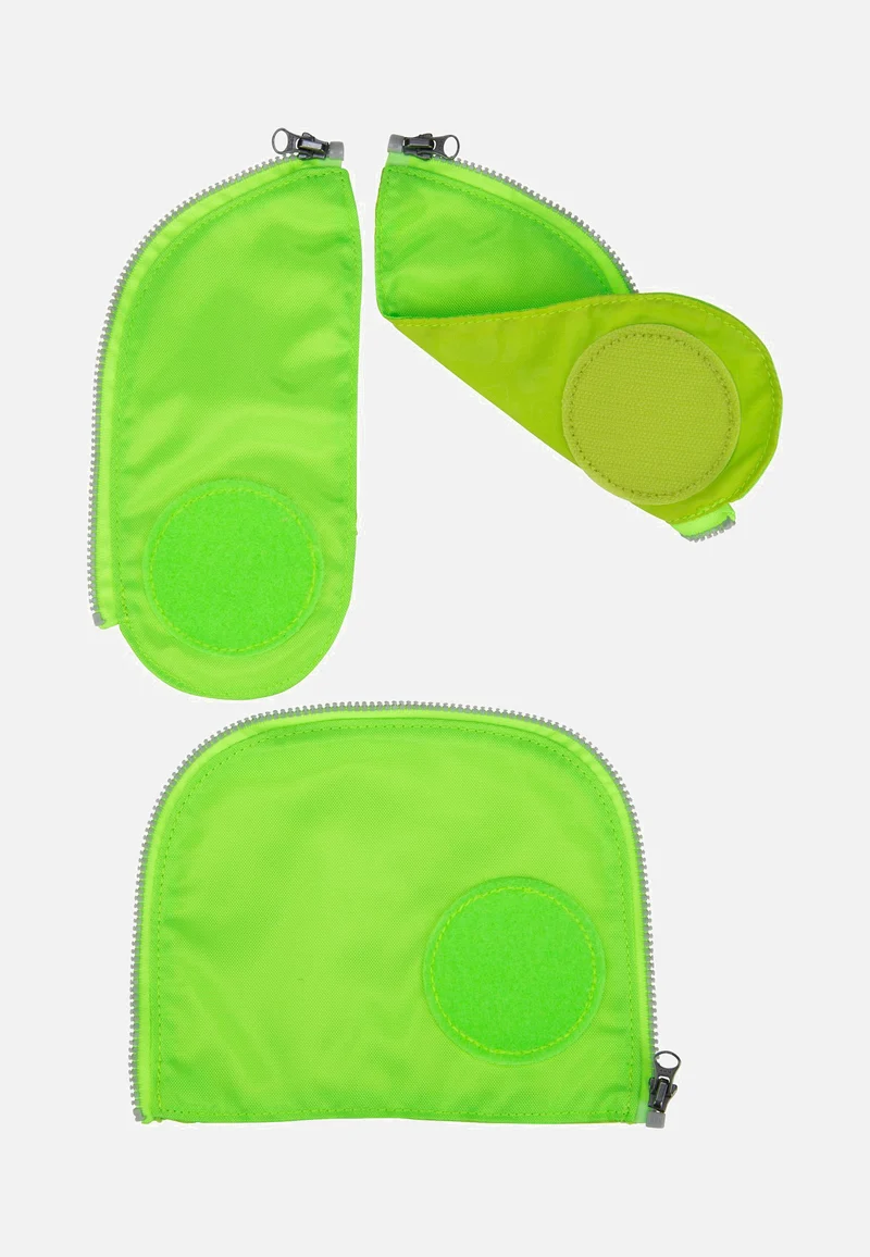 Zip-Set Grün - Schulzubehör