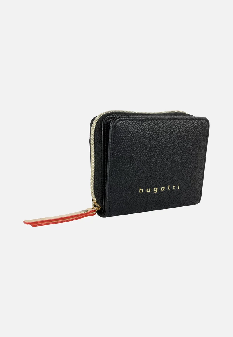 Ella Zipped Ladies Purse Black - Portemonnaie