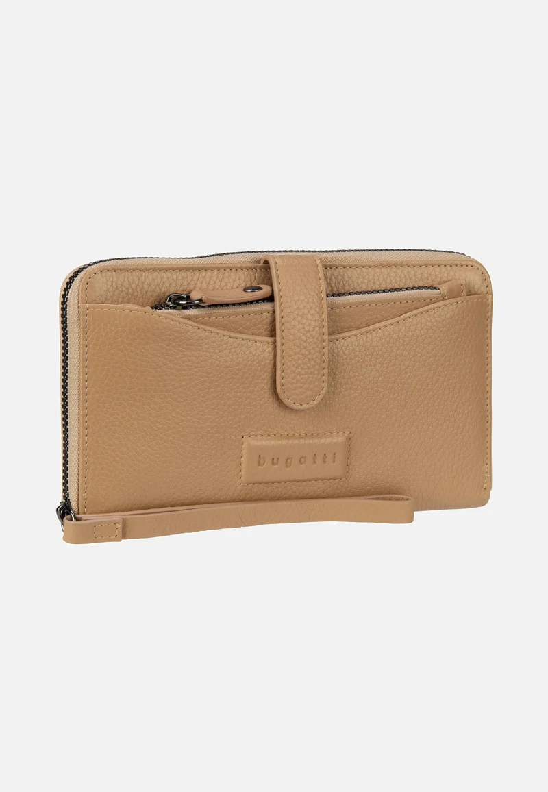Elsa Long Ladies Zip Key Sand - Portemonnaie
